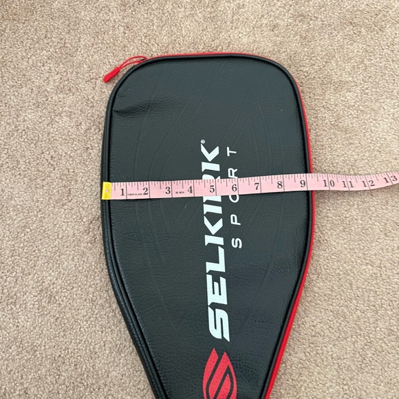 Selkirk Black and Red Pickleball Paddle Cover Like New - Picture 3 of 6